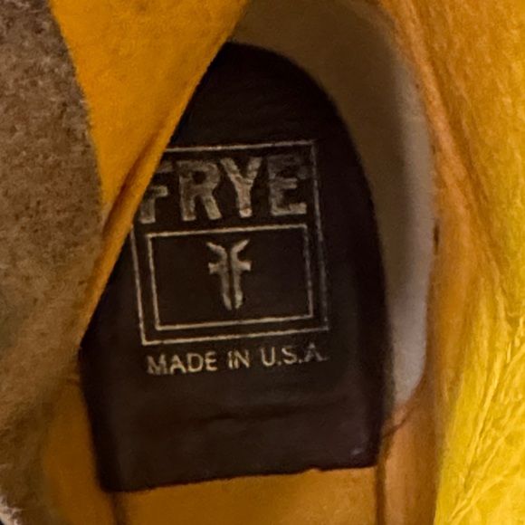 Frye Dark Brown Leather Boots - Picture 3 of 6